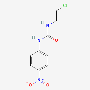 Urea, N-(2-chloroethyl)-N'-(4-nitrophenyl)-