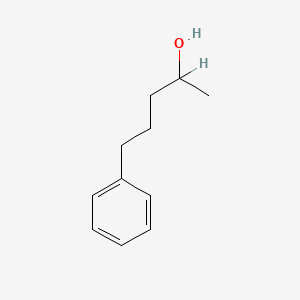 molecular formula C11H16O B1199595 5-Phenylpentan-2-ol CAS No. 2344-71-0