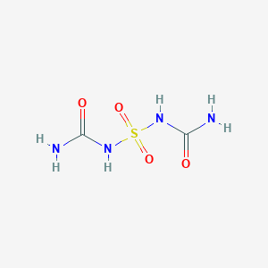 molecular formula C2H6N4O4S B1199596 N,N''-Sulfonylbisurea CAS No. 35507-37-0