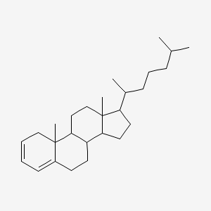 molecular formula C27H44 B11996012 2,4-Cholestadiene 