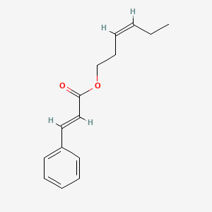 molecular formula C15H18O2 B1199603 肉桂酸顺式-3-己烯-1-酯 CAS No. 68133-75-5