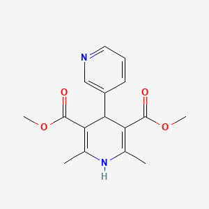 Dimethyl 2,6-dimethyl-4-pyridin-3-yl-1,4-dihydropyridine-3,5-dicarboxylate