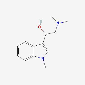 alpha-((Dimethylamino)methyl)-1-methylindole-3-methanol