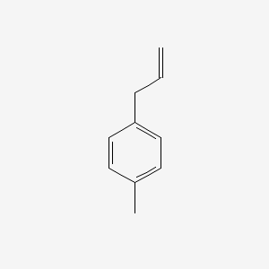 molecular formula C10H12 B1199621 4-烯丙基甲苯 CAS No. 3333-13-9