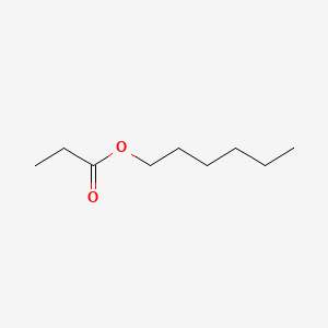 molecular formula C9H18O2 B1199626 己酸己酯 CAS No. 2445-76-3