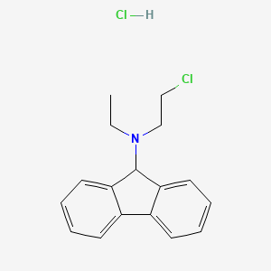 N-(2-Chloroethyl)-N-ethyl-9-fluorenamine hydrochloride