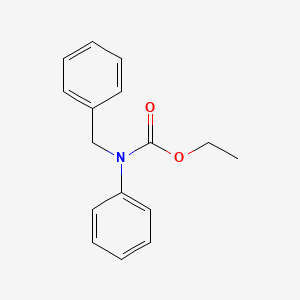 molecular formula C16H17NO2 B11996374 Ethyl benzyl(phenyl)carbamate CAS No. 610-43-5