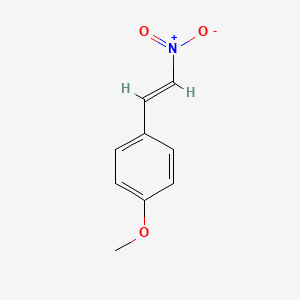 molecular formula C9H9NO3 B1199639 4-Methoxy-beta-nitrostyrene CAS No. 3179-10-0