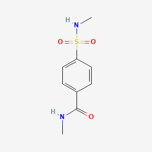 N-methyl-4-[(methylamino)sulfonyl]benzamide