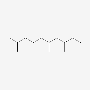 molecular formula C13H28 B1199641 2,6,8-Trimethyldecane CAS No. 62108-26-3