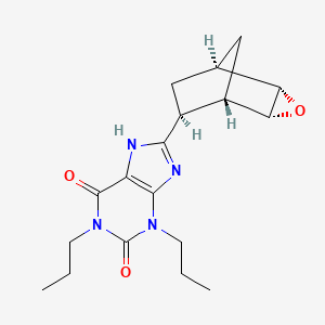 1,3-Dipropyl-8-[(1S,3S,4S)-5beta,6beta-epoxybicyclo[2.2.1]heptane-3alpha-yl]-7H-purine-2,6(1H,3H)-dione