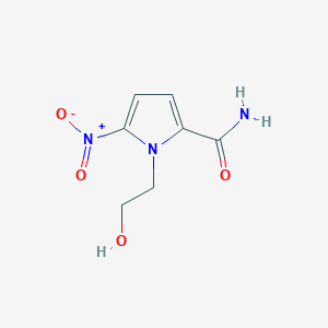 1-(2-Hydroxyethyl)-5-nitropyrrole-2-carboxamide