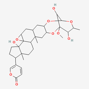 molecular formula C31H42O10 B1199659 Cotyledoside CAS No. 57364-74-6