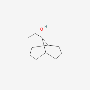 molecular formula C11H20O B11996708 9-Ethylbicyclo[3.3.1]nonan-9-ol CAS No. 21915-33-3