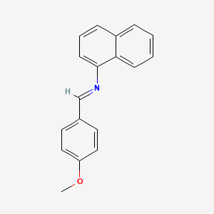 (4-Methoxy-benzylidene)-naphthalen-1-YL-amine