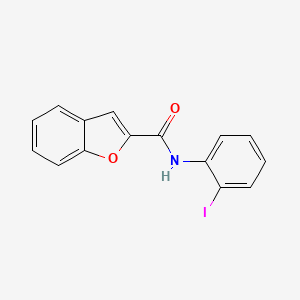 N-(2-iodophenyl)-1-benzofuran-2-carboxamide