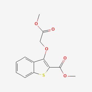 Methyl 3-(2-methoxy-2-oxoethoxy)-1-benzothiophene-2-carboxylate