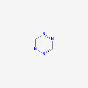 molecular formula C2H2N4 B1199680 1,2,4,5-Tetrazina CAS No. 290-96-0