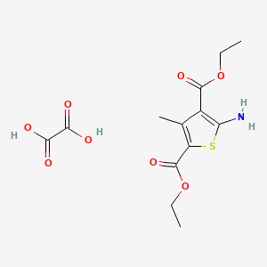 Diethyl 5-amino-3-methyl-2,4-thiophenedicarboxylate oxalate