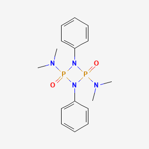 N(2),N(2),N(4),N(4)-Tetramethyl-1,3-diphenyl-1,3,2,4-diazadiphosphetidine-2,4-diamine 2,4-dioxide