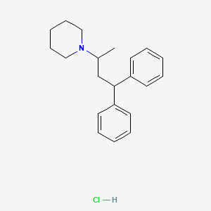 1-(1-Methyl-3,3-diphenylpropyl)piperidine hydrochloride