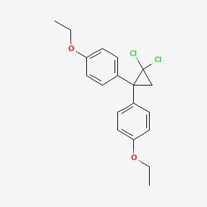 CYCLOPROPANE, 1,1-DICHLORO-2,2-BIS(p-ETHOXYPHENYL)-