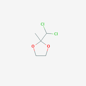 2-(Dichloromethyl)-2-methyl-1,3-dioxolane