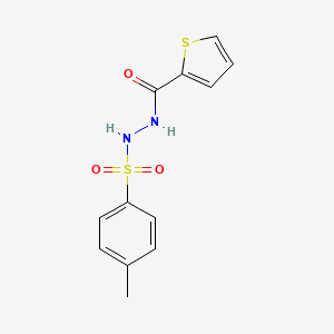 4-methyl-N'-(2-thienylcarbonyl)benzenesulfonohydrazide