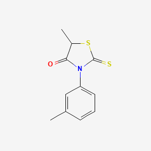 5-Methyl-3-(m-tolyl)rhodanine