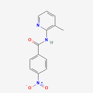 Benzamide, N-(3-methyl-2-pyridinyl)-4-nitro-