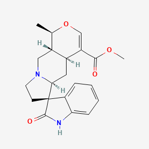 molecular formula C21H24N2O4 B1199756 Uncarine A CAS No. 6899-73-6