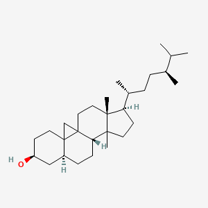molecular formula C29H50O B1199757 14-Methyl-9,19-cycloergostan-3-ol 