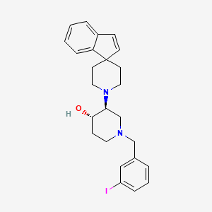 molecular formula C25H29IN2O B1199758 3-Ippps-indene CAS No. 163314-07-6