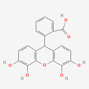 molecular formula C20H14O7 B1199761 镓 CAS No. 54750-05-9