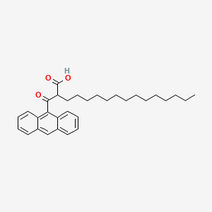 molecular formula C31H40O3 B1199763 2-(9-Anthroyl)palmitic acid CAS No. 62498-77-5