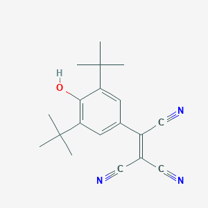 (3,5-Di-tert-butyl-4-hydroxyphenyl)ethene-1,1,2-tricarbonitrile