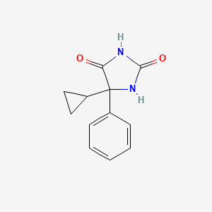 5-Cyclopropyl-5-phenylhydantoin