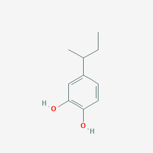 molecular formula C10H14O2 B11997906 4-(Butan-2-YL)benzene-1,2-diol 