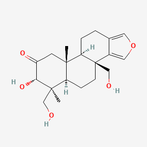 molecular formula C20H28O5 B1199805 Epispongiatriol CAS No. 71302-27-7