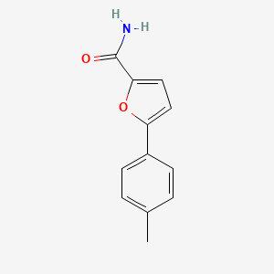 molecular formula C12H11NO2 B11998089 5-(4-Methylphenyl)furan-2-carboxamide CAS No. 61941-97-7