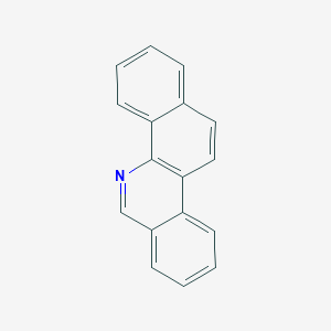 molecular formula C17H11N B1199836 Benzo[c]phenanthridine CAS No. 218-38-2