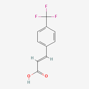 molecular formula C10H7F3O2 B1199849 4-(Trifluoromethyl)cinnamic acid CAS No. 2062-26-2