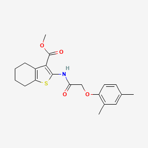 Methyl 2-{[(2,4-dimethylphenoxy)acetyl]amino}-4,5,6,7-tetrahydro-1-benzothiophene-3-carboxylate