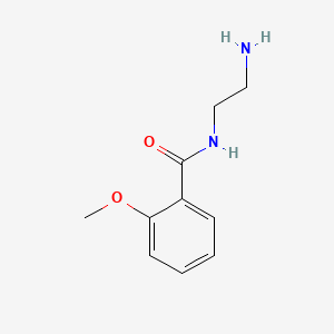 molecular formula C10H14N2O2 B1199873 N-(2-Aminoethyl)-2-anisamide CAS No. 53673-10-2