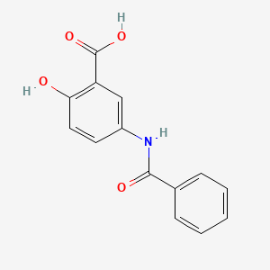 5-(Benzoylamino)-2-hydroxybenzoic acid