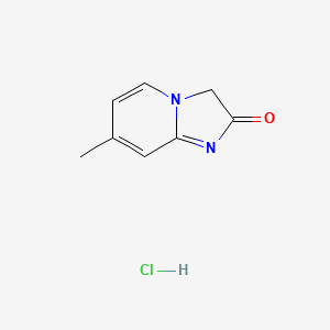 7-methylimidazo[1,2-a]pyridin-2(3H)-one hydrochloride