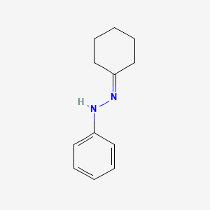 molecular formula C12H16N2 B1199886 环己酮苯基肼 CAS No. 946-82-7