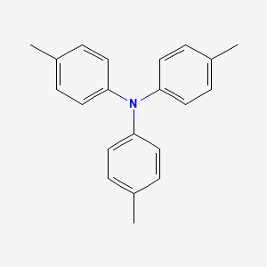 molecular formula C21H21N B1199887 苯胺，4-甲基-N,N-双(4-甲基苯基)- CAS No. 1159-53-1