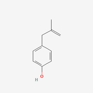 molecular formula C10H12O B11998916 Phenol, isobutylenated CAS No. 68610-06-0