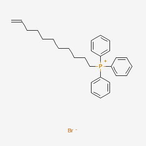 molecular formula C29H36BrP B11998925 (10-Undecen-1-YL)triphenylphosphonium bromide CAS No. 245752-24-3